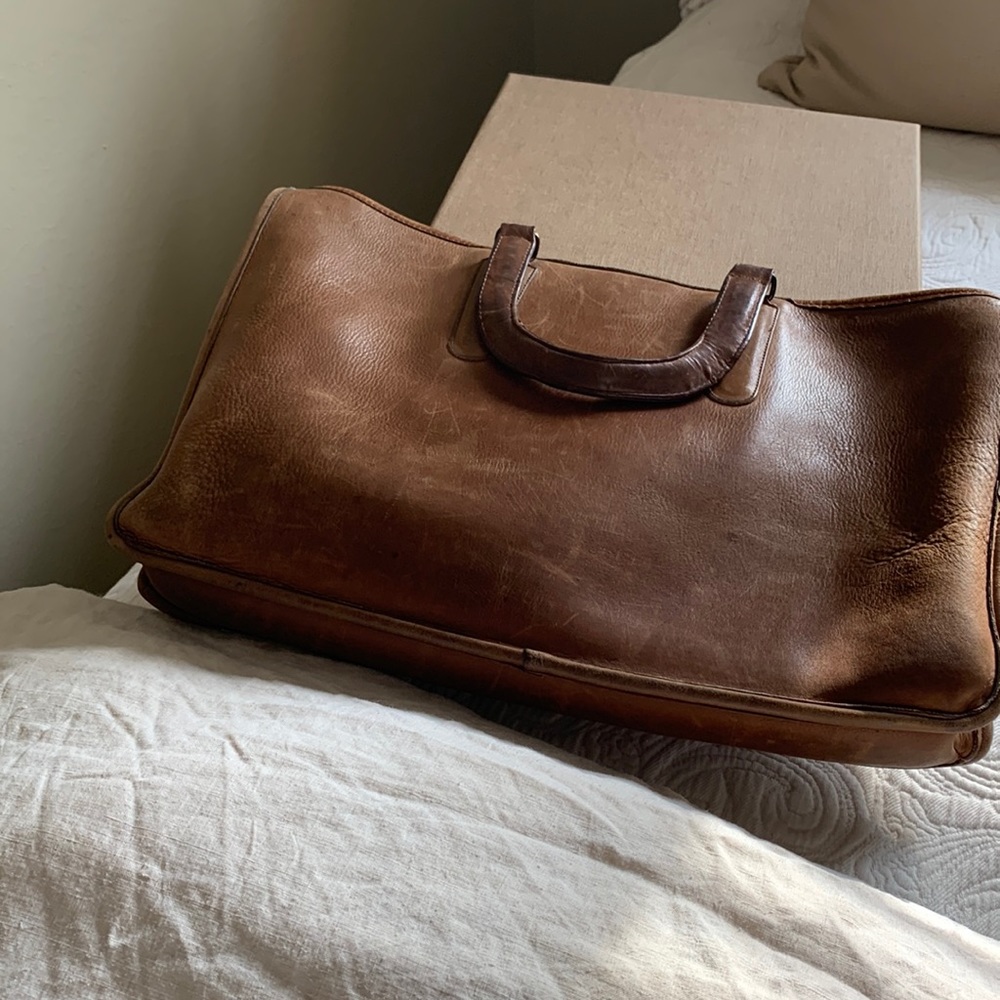 Vintage Coach Briefcase. Good condition, some wear